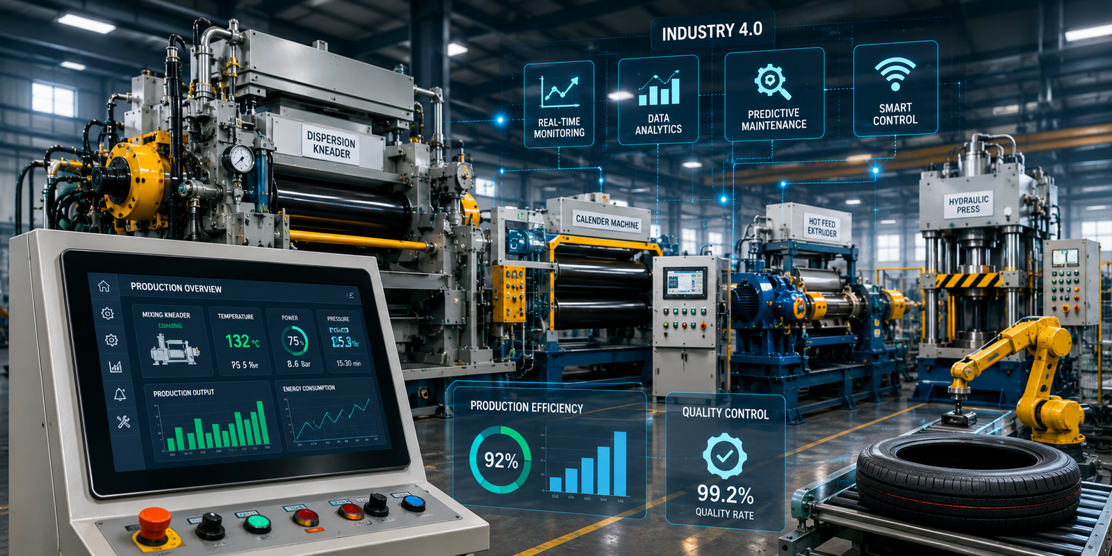 How Modern Automation is Transforming the Rubber Manufacturing Industry